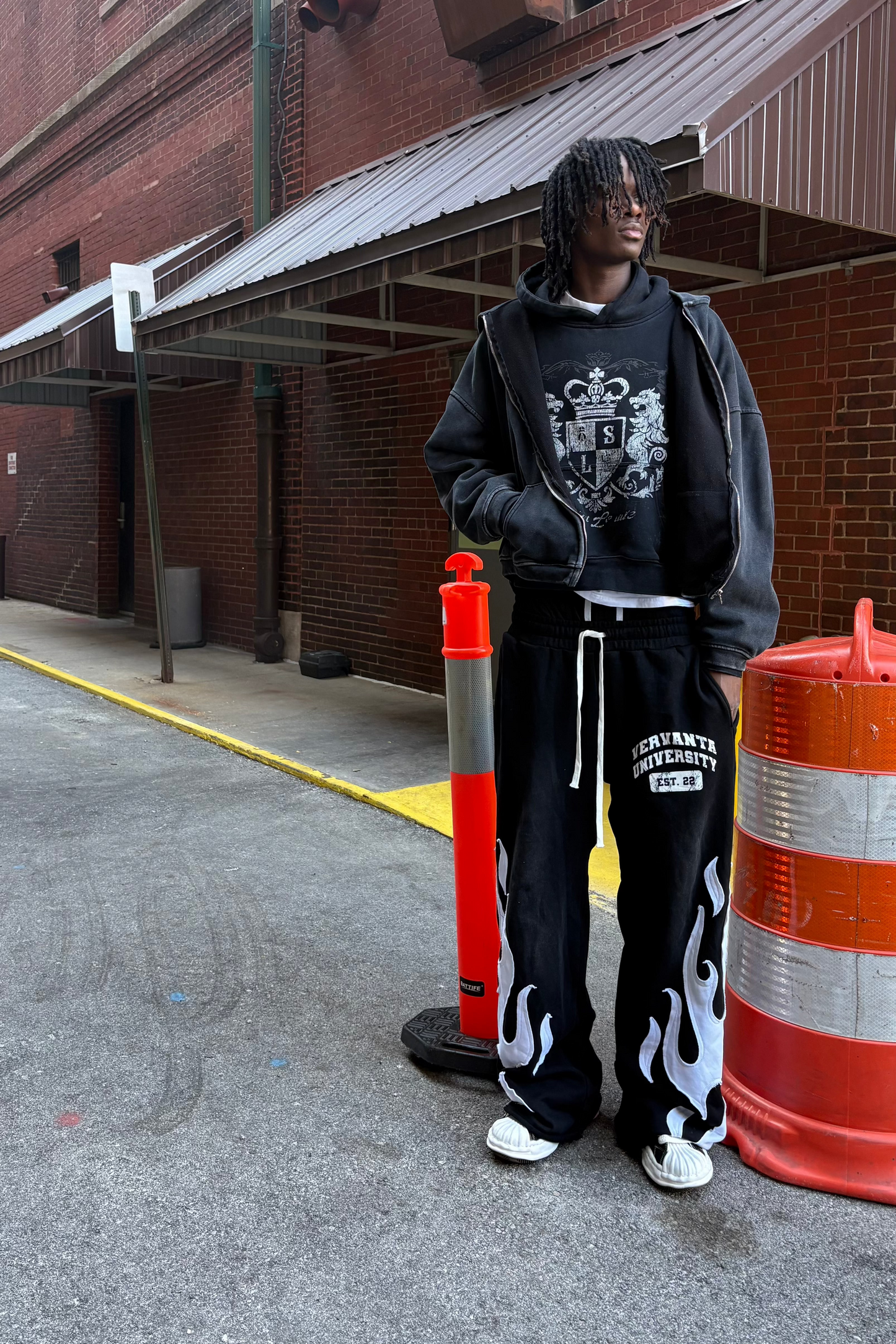 Black Flame Sweats